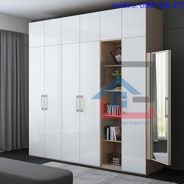 Tủ quần áo gỗ công nghiệp