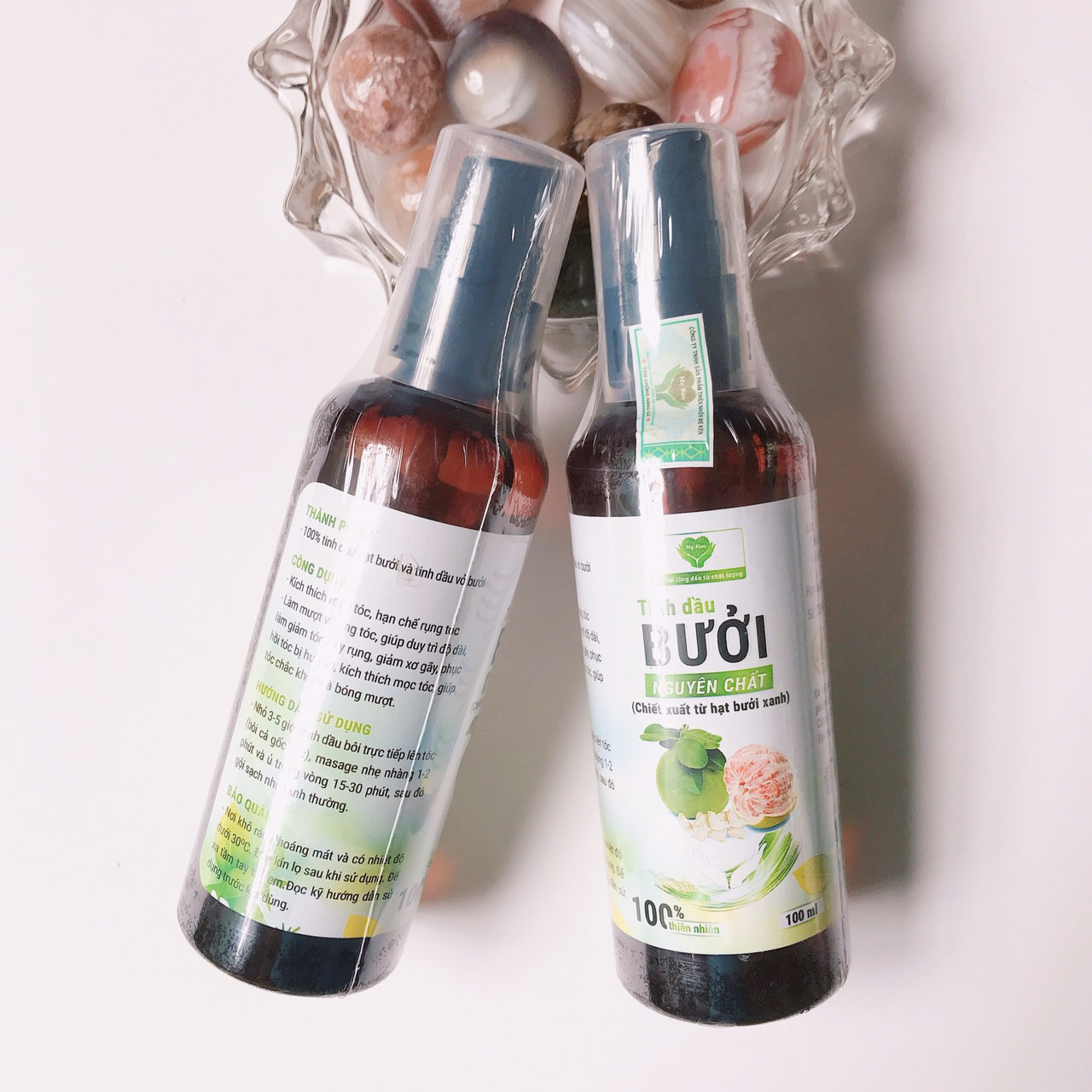 Tinh Dầu Bưởi Nguyên Chất Mẹ Ken [100ml]