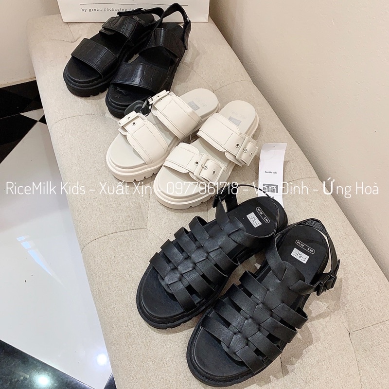 Sandal đế bằng F&F xuất dư xịn 3 màu