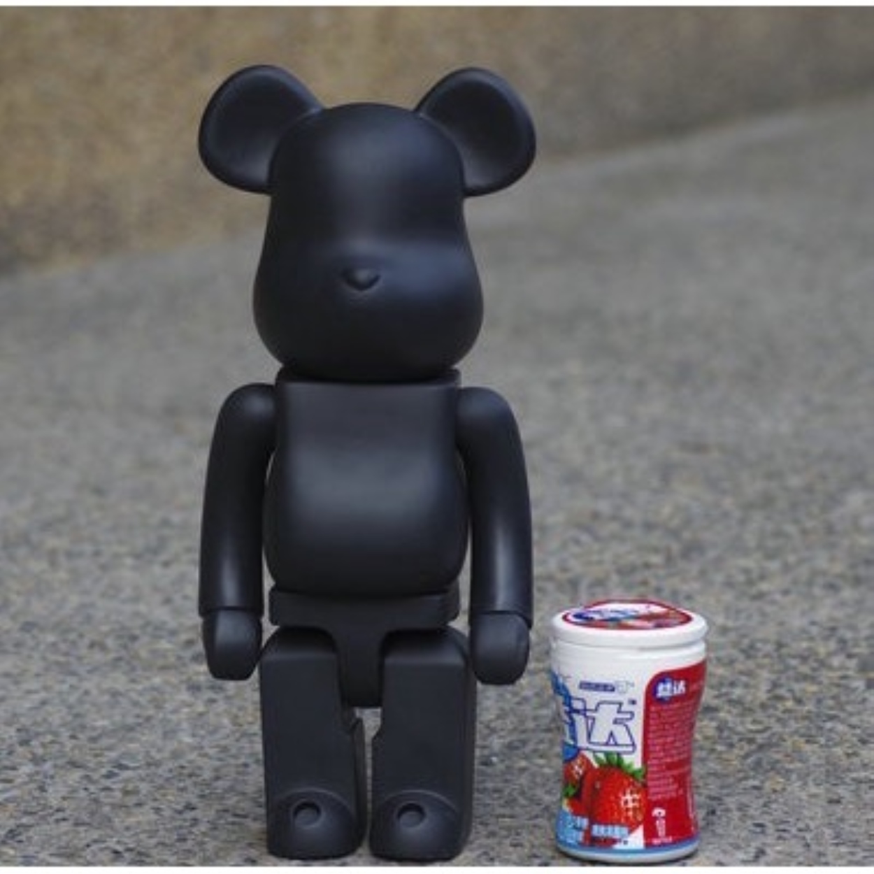 ❂✼ Đồ chơi mô hình gấu bearbrick 400 màu trắng phong cách Nhật Bản