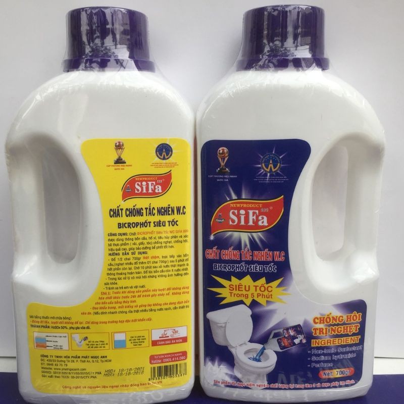 thông tắc bồn cầu sifa Siêu Tốc