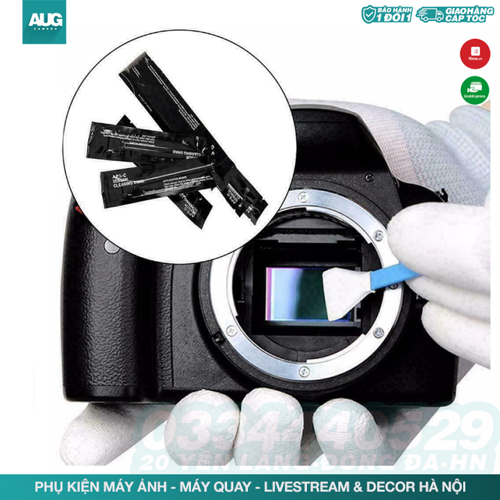 Que Vệ Sinh SENSOR cảm biến Sensor máy ảnh , ống kính - Full frame & Crop