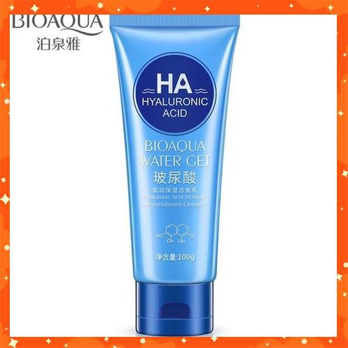 [HCM]Sữa rửa mặt cấp nước HA - BIOAQUA - Sạch mụn - Thải độc chì- Sáng da