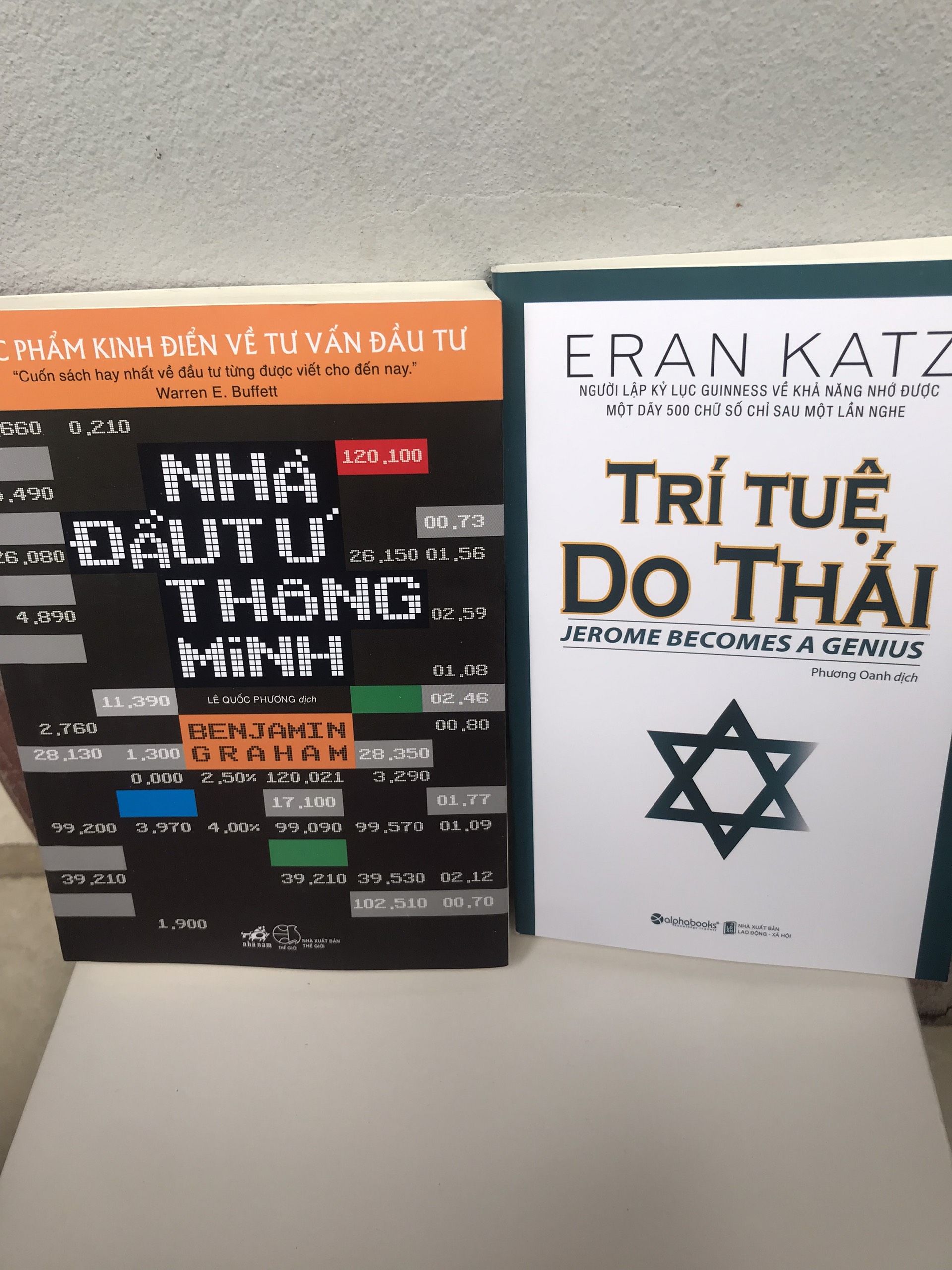 Combo 2 Sách đầu tư: Nhà đầu tư thông minh+ Trí tuệ do thái( tặng bookmark)