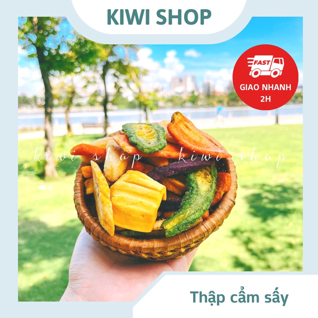 Thập cẩm rau củ sấy hũ 300GR *KIWISHOP*