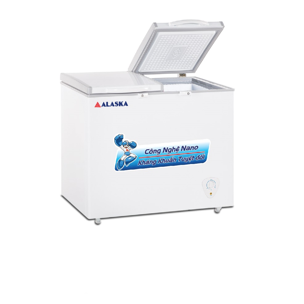 [Trả góp 0%]Tủ đông/mát Alaska 250 Lít BCD-3068N