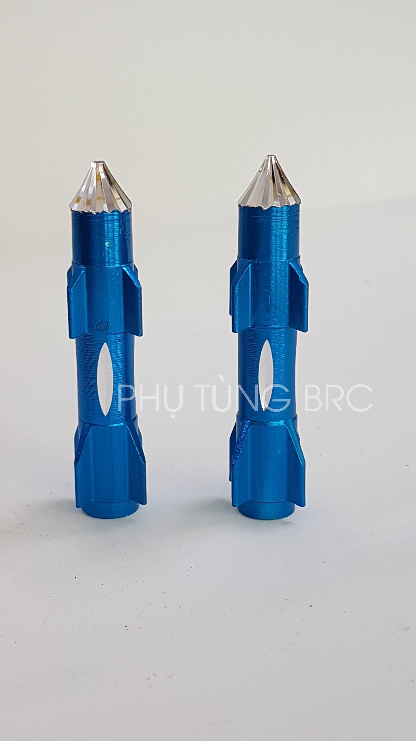 Đầu chụp đủa thắng xe máy kiểu hỏa tiễn ( 2 chiếc ).