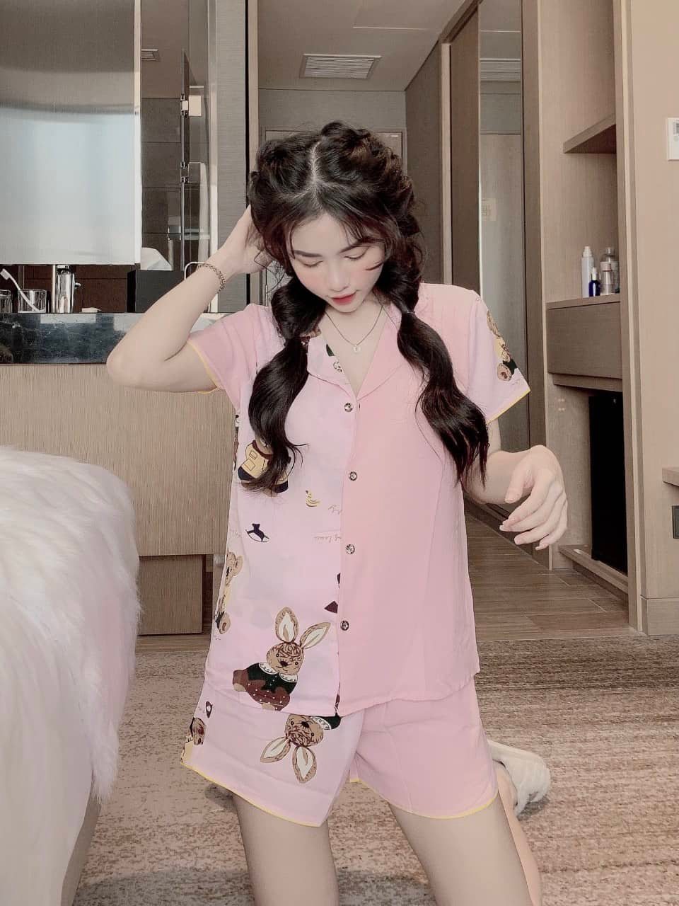 Bộ đùi mango mặc nhà siêu xinh