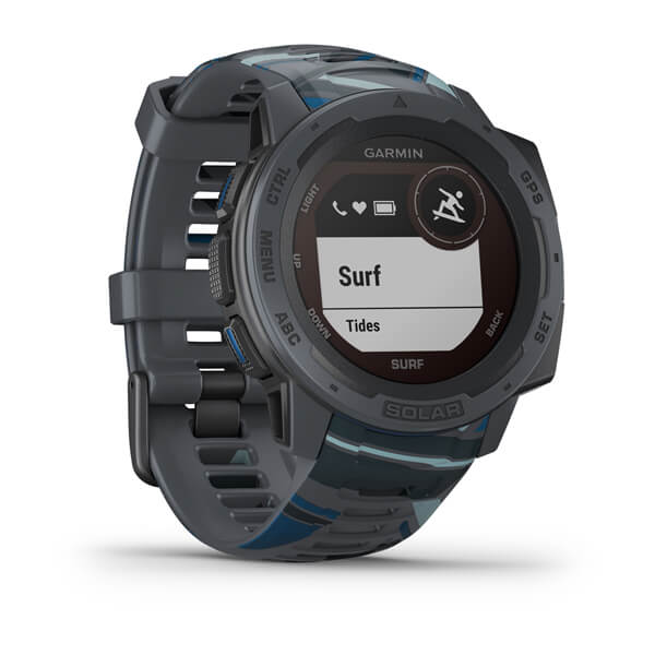 Garmin Instinct Solar GPS Smartwatch - Surf Edition