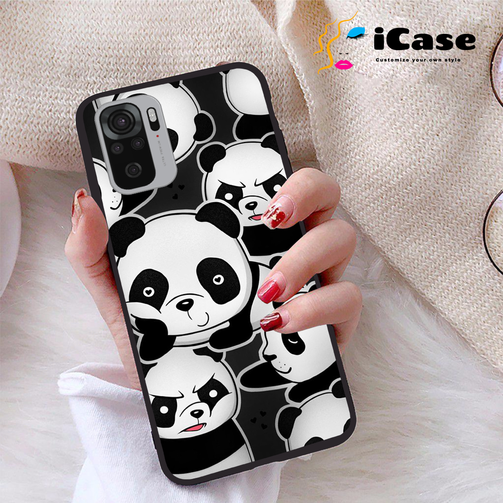 Ốp lưng Xiaomi Redmi Note 10 4G viền dẻo TPU BST Panda