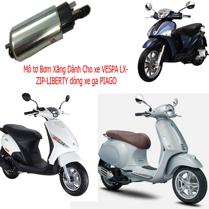 [ QUÁ RẺ ] Mô tơ bơm xăng xe VESPA LX / LIBERTY / ZIP ,lắp đặt dễ dàng, phụ tùng xe máy giá rẻ hàng đẹp chất lượng đảm bảo