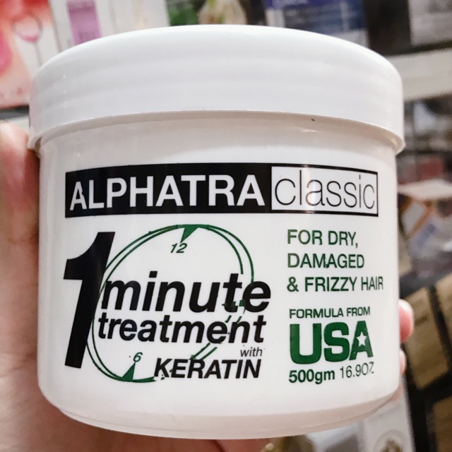 Kem ủ tóc 1 Phút Alphatra Classic 500g