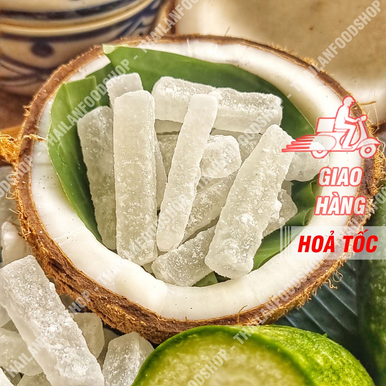 Mứt Bí Đao (Bí Đũa) Lon 500gr