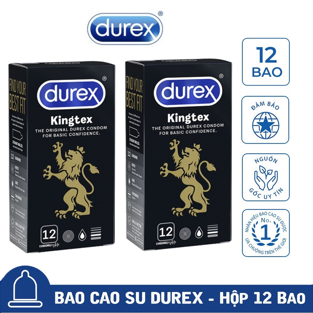 Bao cao su Durex Kingtex 12C  [GIẤU TÊN SẢN PHẨM]