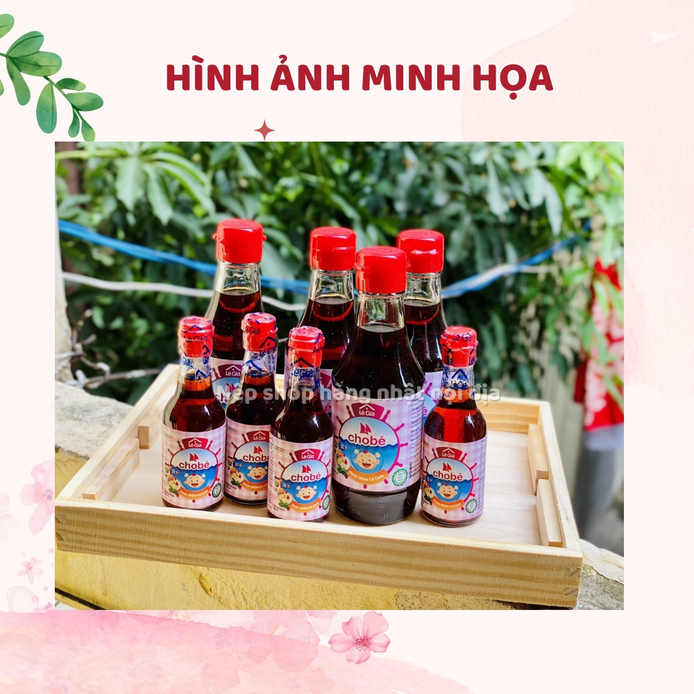 Nước Mắm Cá Cơm Lê Gia Cho Bé Ăn Dặm