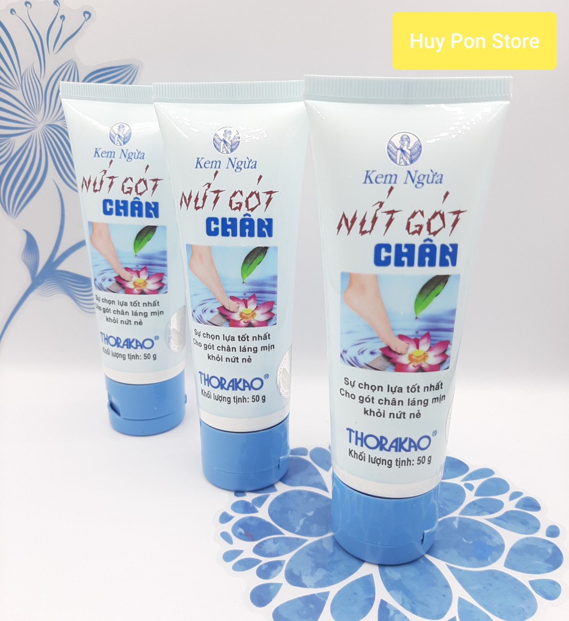 [HCM]Kem ngừa nứt gót chân Thorakao 50g