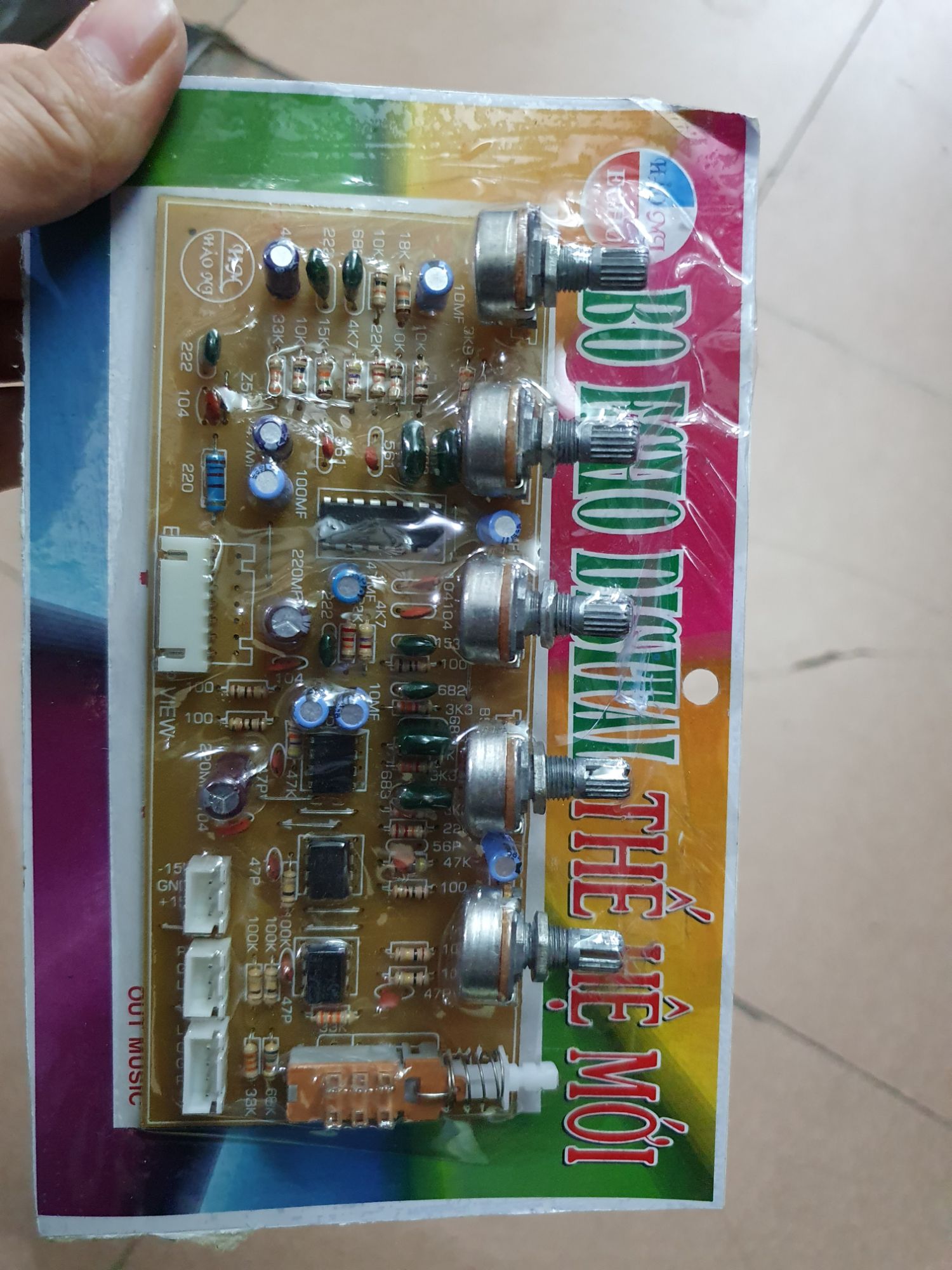 bo mạch vang echo thế hệ mới