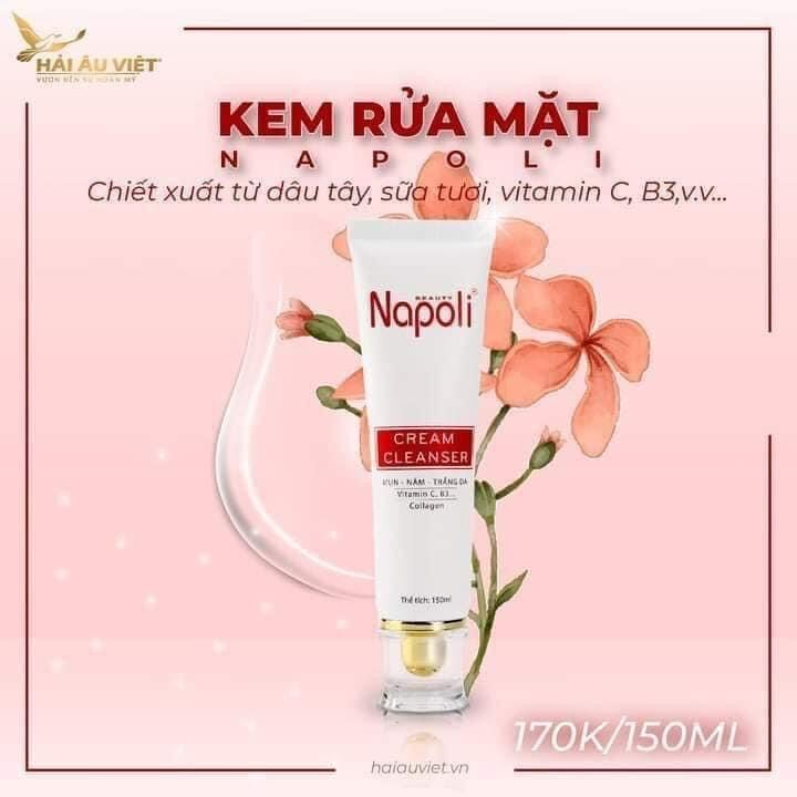 [Săn Sale] Sữa Rửa Mặt Napoli-Sạch Da Chuyên Sâu (hải âu việt)- hàng chính hãng