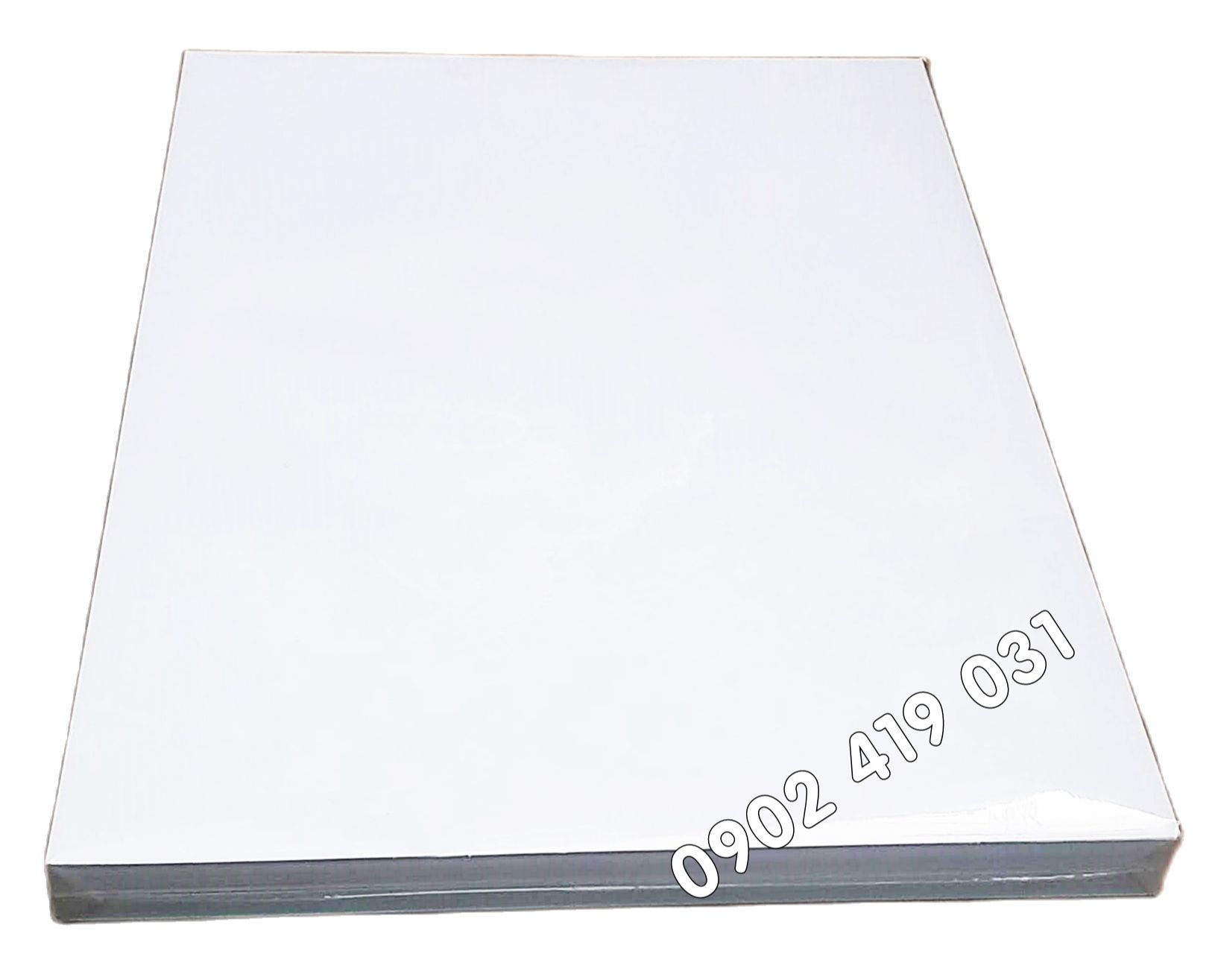 Giấy in decal đế xanh A4 ( Xấp 100 tờ )