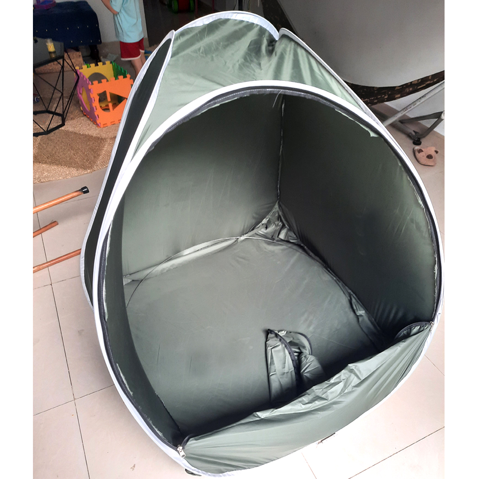 Lều xông hơi tự bung loại 1- Vải dày dặn- Màu ngẫu nhiên