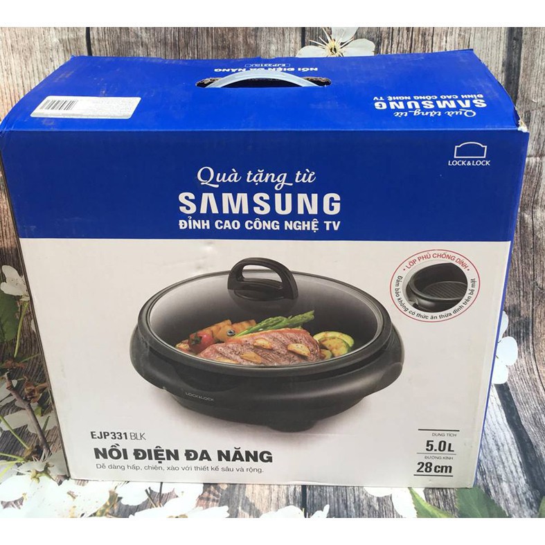 Nồi lẩu điện Lock&Lock EJP331 (KM Samsung)