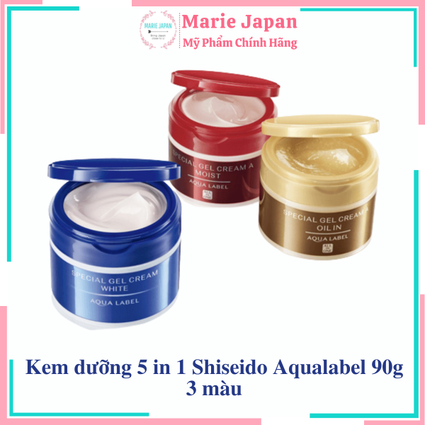 Kem dưỡng 5in1 Shiseido Aqualabel Special Gel Cream 90g Nhật Bản