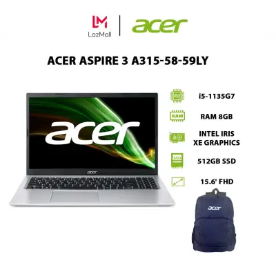 Laptop Acer Aspire 3 (A315-58-59LY) i5-1135G7 |Intel Iris Xe Graphics