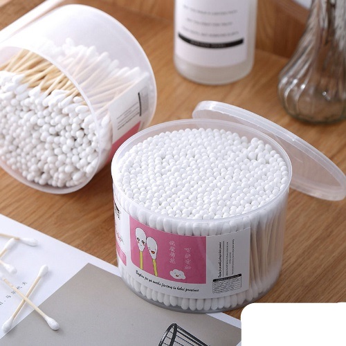 Hộp 500 cây tăm bông ráy tai bamboo cotton swab