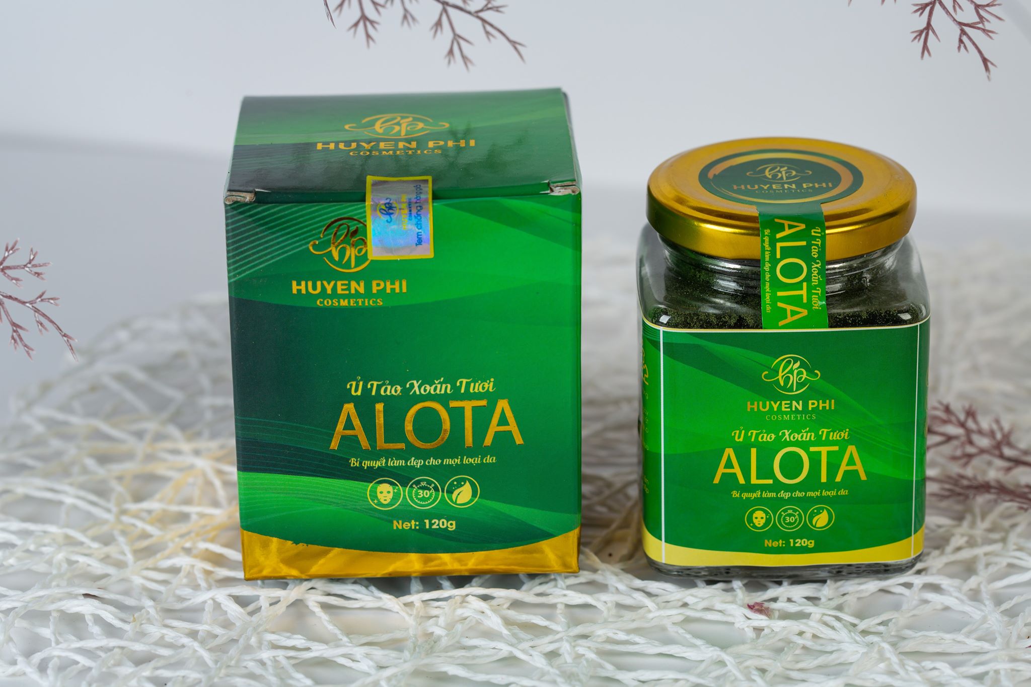 Mặt Nạ Ủ tảo xoắn tươi alota huyền phi-Thỏ Store