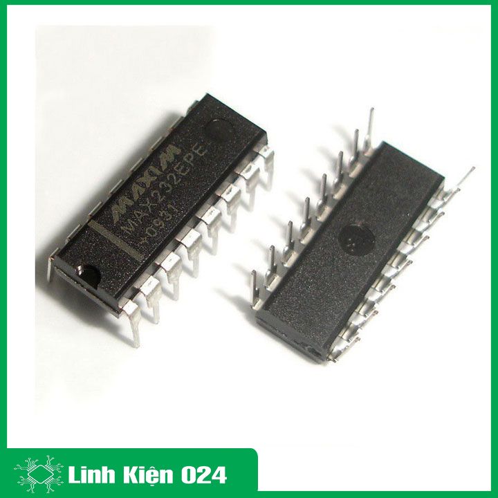IC MAX232 DIP16 / SOP16 chuẩn giao tiếp nối tiếp