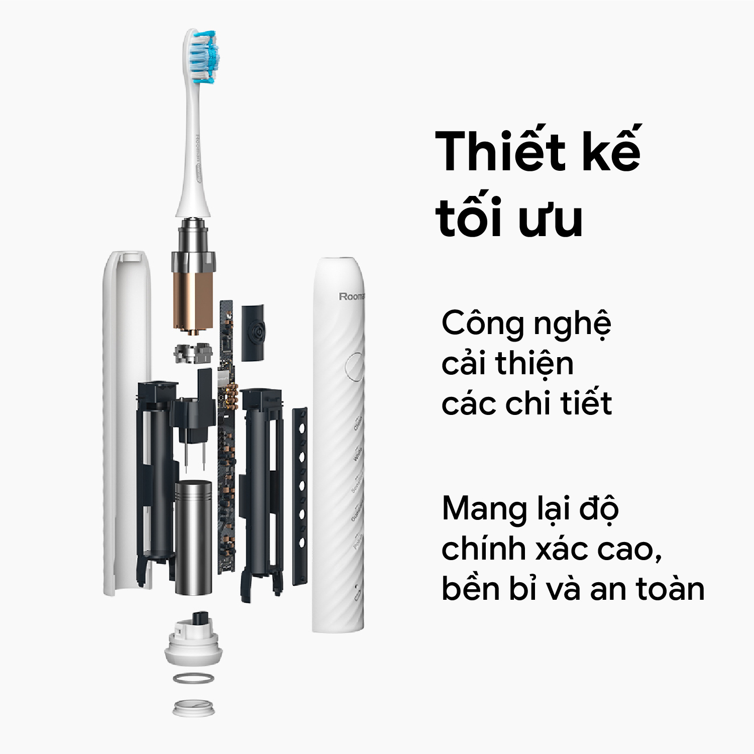 BÀN CHẢI ĐIỆN CHÍNH HÃNG MJ- K05