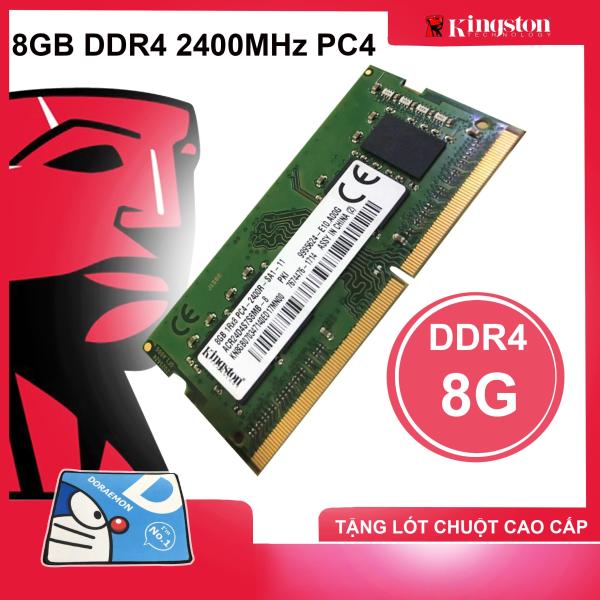 Ram Kingston 8GB DDR4 2400MHz 1.2V Sodimm PC4-2400 Dùng Cho Laptop MacBook Máy Tính Xách Tay Bảo Hành 12 Tháng 1 Đổi 1