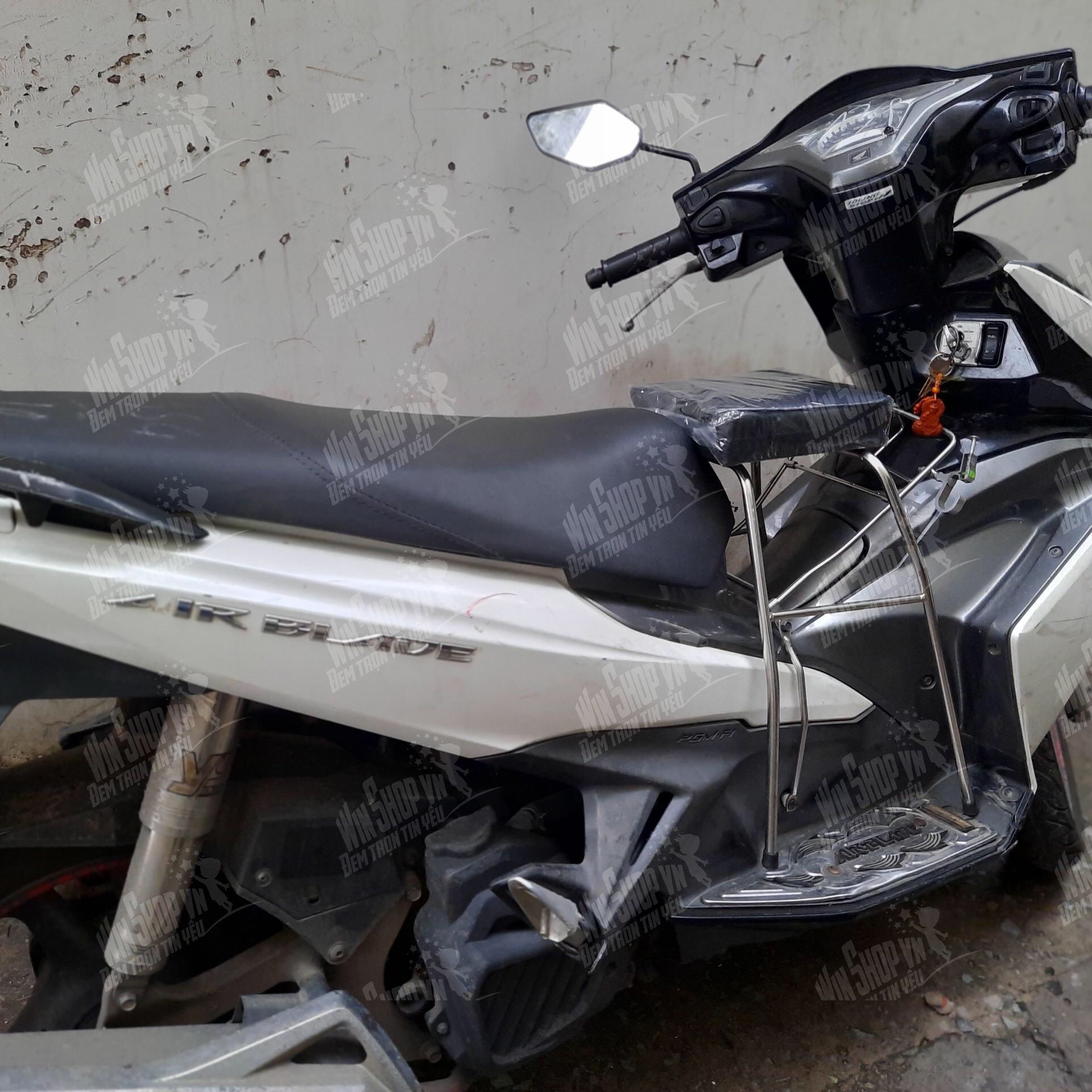 [HCM]Ghế ngồi xe AirBlade yên nệm không tựa