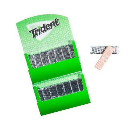[Vĩ 14 tép] Kẹo singum Trident nhập khẩu Mỹ - Date T5/2025