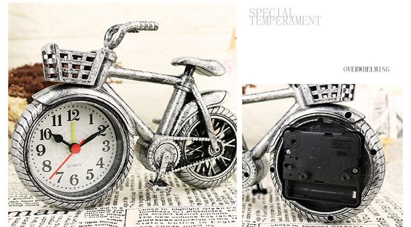 Đồng Hồ Để Bàn Hình Xe đạp Fashion Bicycle - Tặng kèm pin