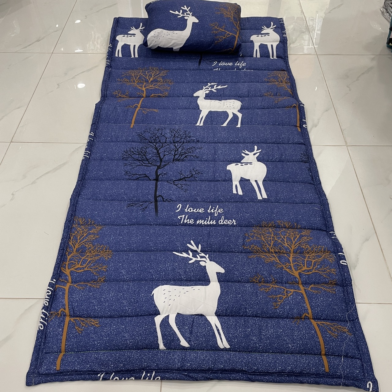 Nệm Văn Phòng, Nệm Ngủ Văn Phòng Gấp 80*190 cm