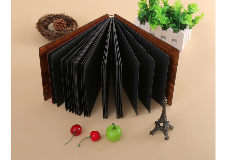 Album Ảnh Gỗ Dán (Album DIY) Tặng Kèm Miếng Dán