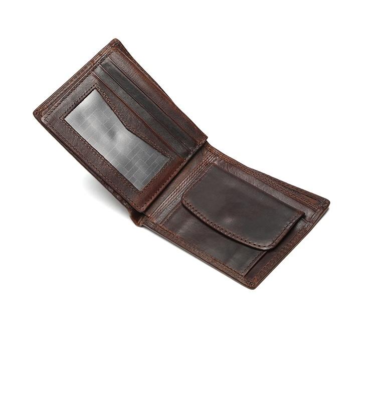 Ví da bò sáp cao cấp - VTC16 thatchatstore