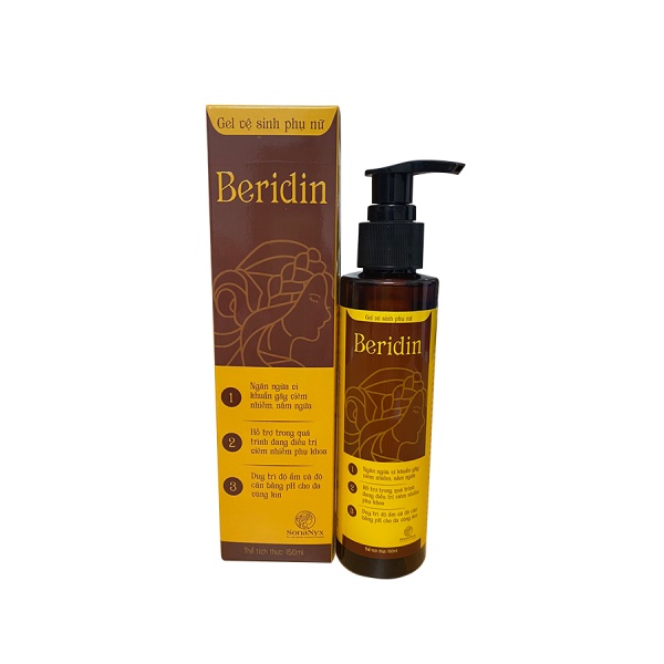 Gel Dung Dịch Vệ Sinh Phụ Nữ Beridin - Chai 150ml