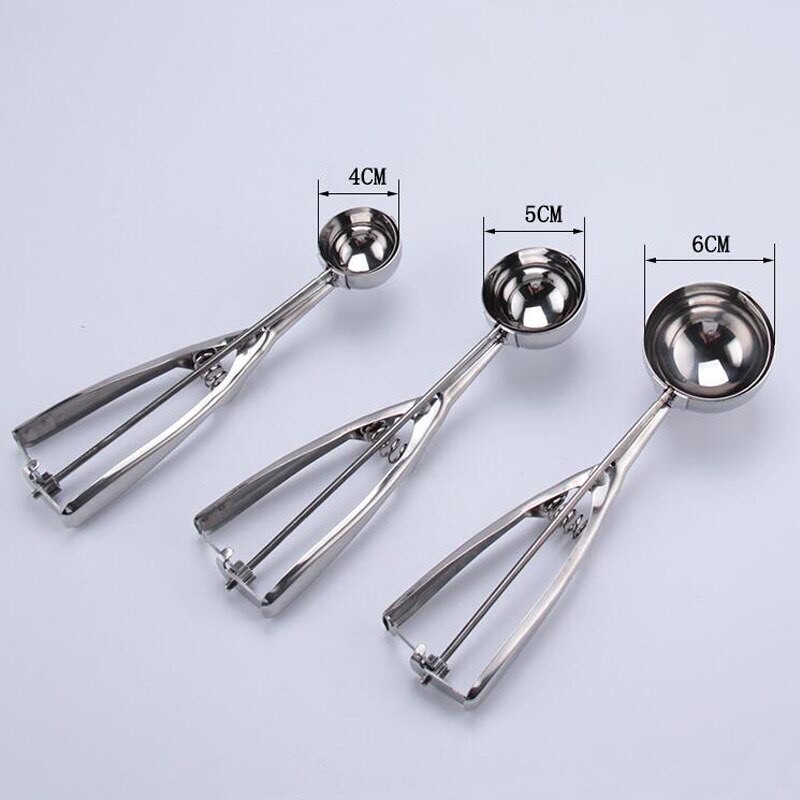 Muỗng (môi) múc kem inox