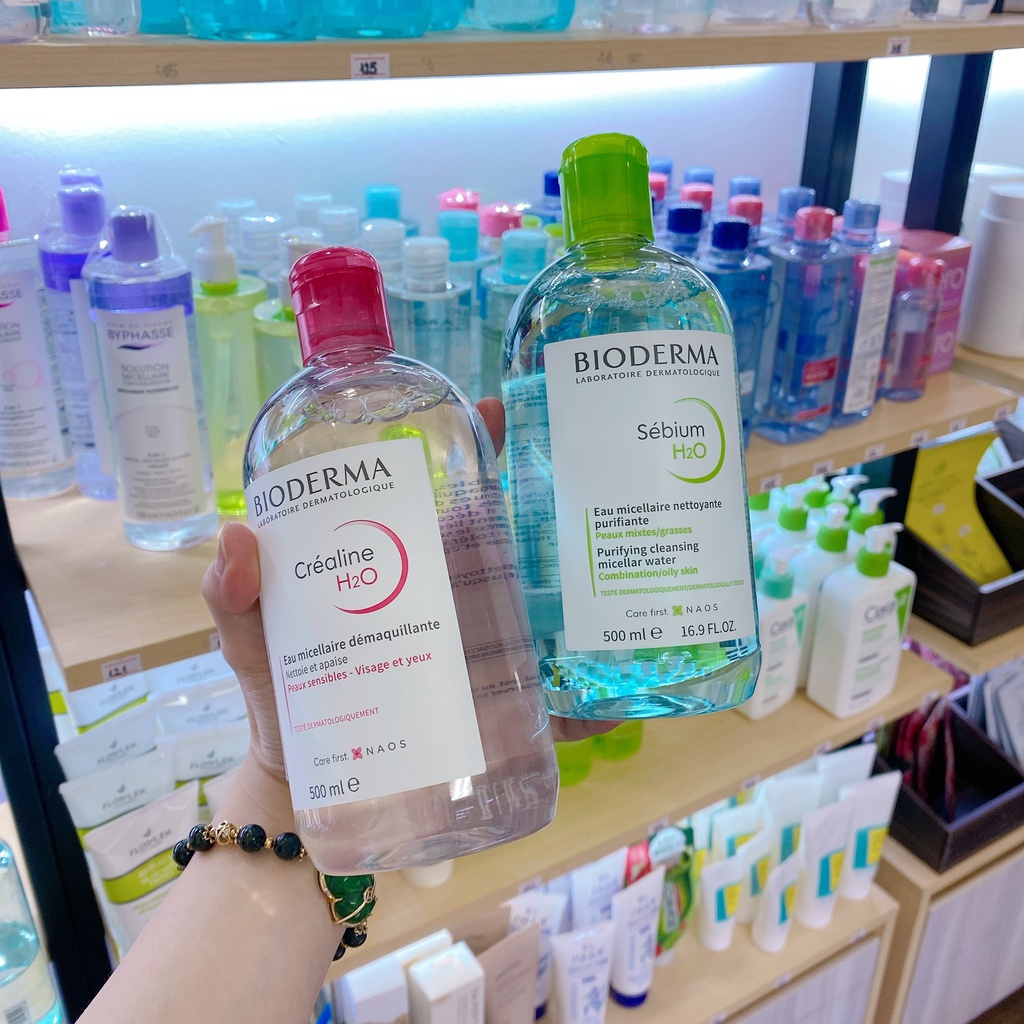 Nước tẩy trang H2O Solution Micellaire 100ml/500ml