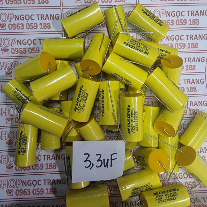 Tụ Lọc Phân Tần 3.3MF - 250V