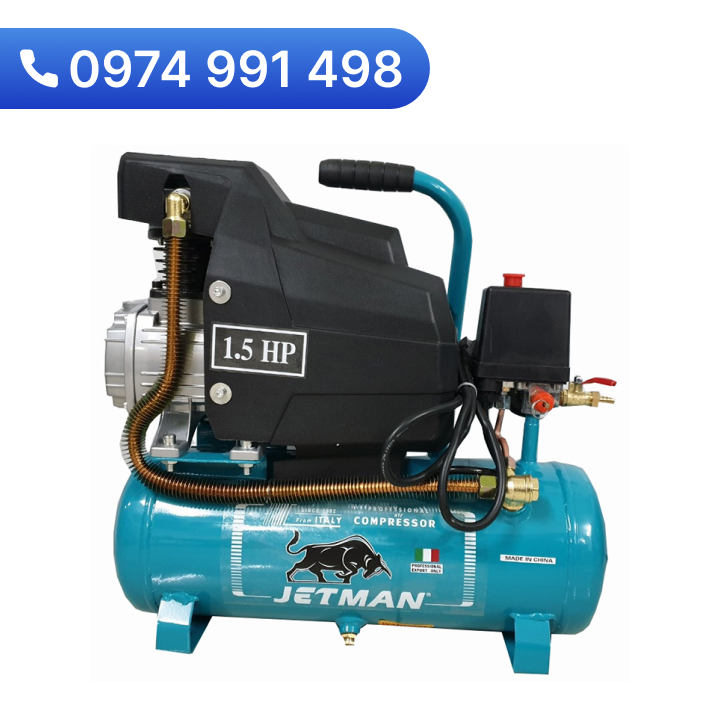 Máy nén khí liền trục jetman jm-4213 1.5hp 12l