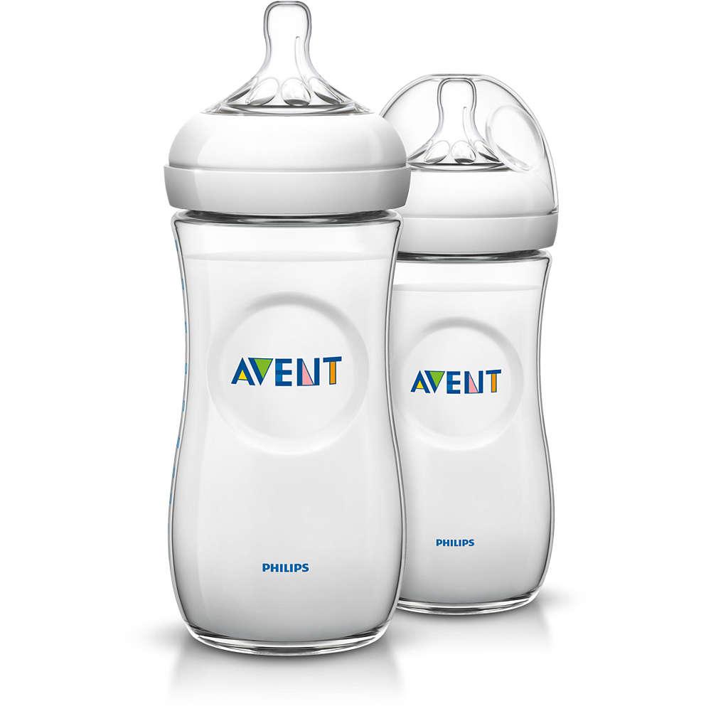 Bình sữa Philips AVENT Natural 330ml - Núm số 4