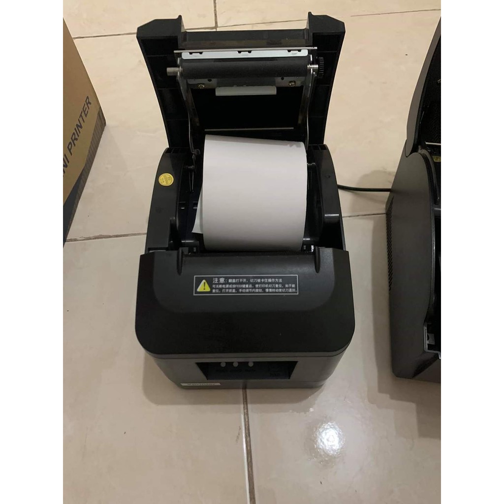 [HCM](Có Video) Máy In Bill Hóa Đơn XPRINTER A160 (USB) Có Cắt Giấy Tự Động