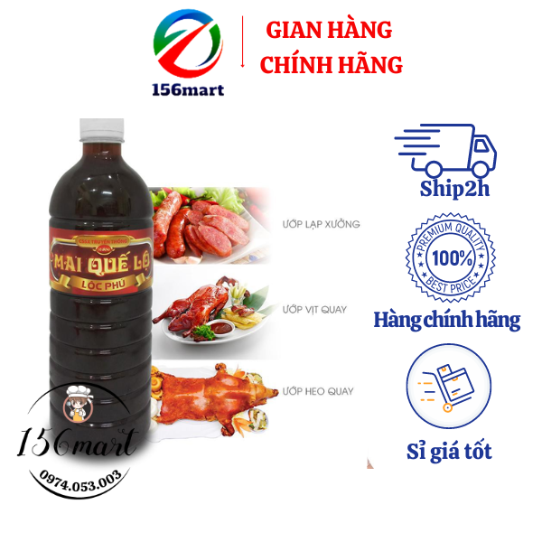 Rượu mai quế lộ lộc phú 250ml-500ml-1000ml