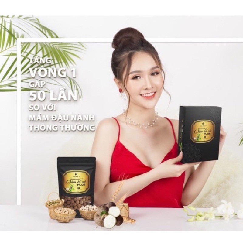 Kẹo mầm sâm tố nữ plus thảo mộc 37