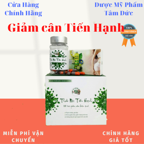 [Tặng Túi Canvas] [HCM]Giảm Cân Tiến Hạnh Vip có tem đỏ- DMPTD2