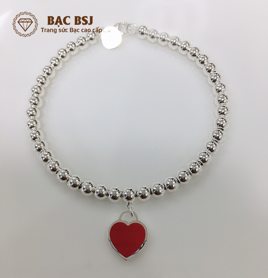 Lắc tay nữ Bạc S925 cao cấp. Bạc BSJ - LTNU01