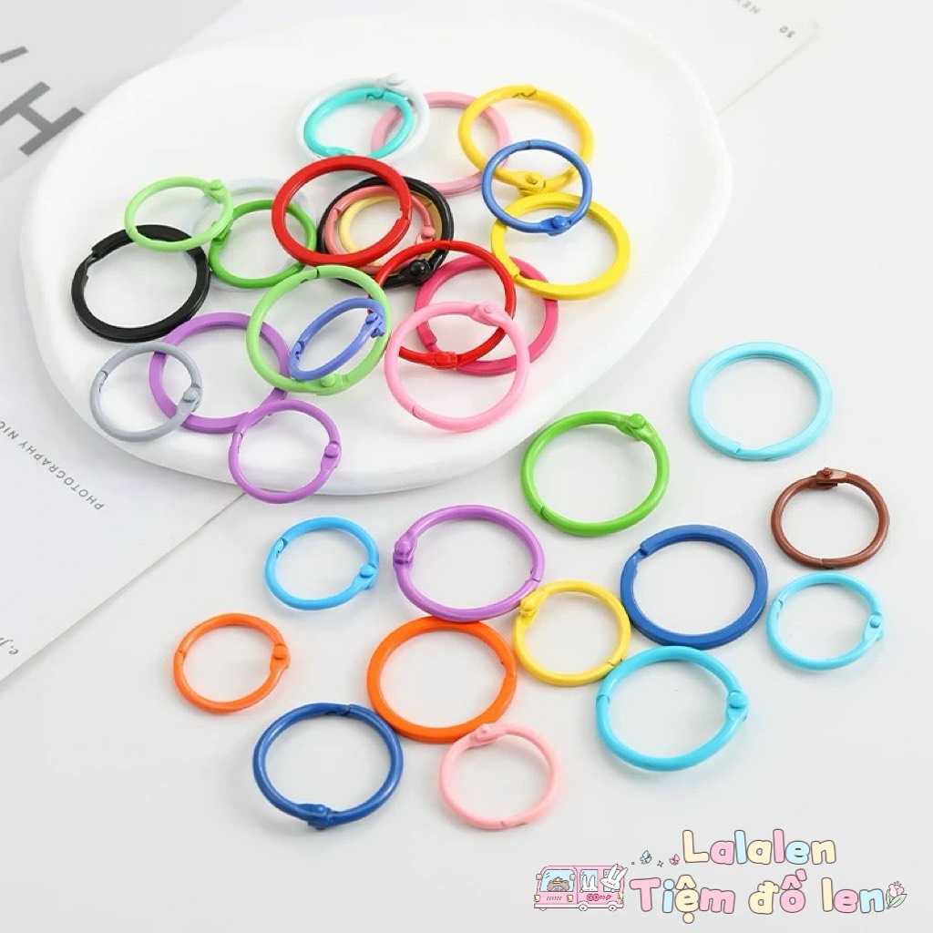 Khoen Móc Khoá Dạng Mắc Cài (Size 3cm)